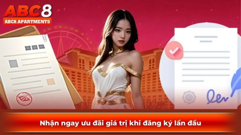 Nhận ngay ưu đãi giá trị khi đăng ký lần đầu