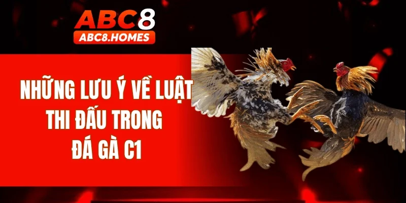 Những lưu ý về luật thi đấu trong đá gà C1